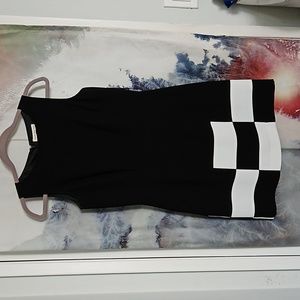 Amanda Smith Black and White Dress